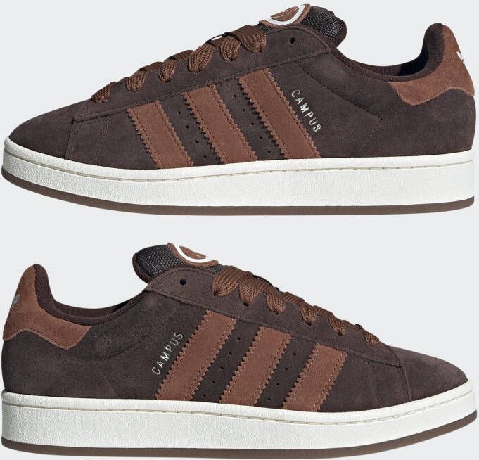 Adidas Originals Campus 00s Dark Brown Preloved Brown Cloud White- Dames Dark Brown Preloved Brown Cloud White - Foto 15