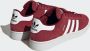 Adidas Originals Bordeauxrode Campus 2 Zijde Suede Sneakers Red - Thumbnail 13