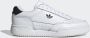 Adidas Originals Court Super sneakers wit zwart - Thumbnail 2