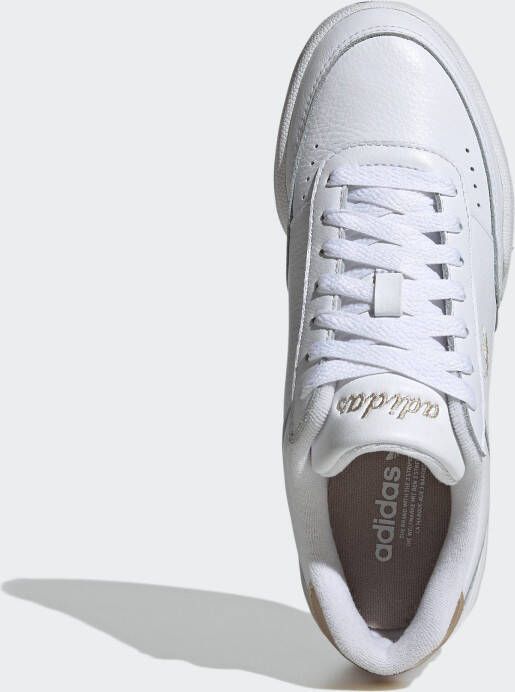 Adidas Originals Court Super sneakers wit brons - Foto 7