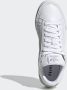 Adidas Originals Court Tourino Schoenen Cloud White Cloud White Silver Metallic Dames - Thumbnail 6