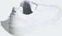 Adidas Originals Court Tourino Schoenen Cloud White Cloud White Silver Metallic Dames - Thumbnail 7