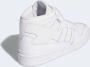 Adidas Originals Forum Mid Witte Sneakers Mannen White Heren - Thumbnail 6