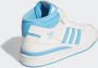 Adidas Mid-Top Forum Sneakers in Wit Blauw - Thumbnail 7