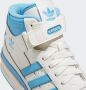 Adidas Mid-Top Forum Sneakers in Wit Blauw - Thumbnail 9