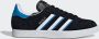 Adidas Originals Zwarte Gazelle Leren Sneakers Multicolor - Thumbnail 15