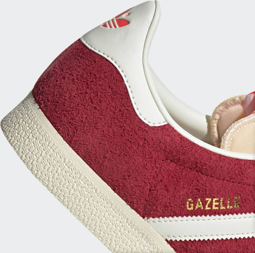 Adidas Originals Gazelle Team Victory Red Off White Cream White- Dames Team Victory Red Off White Cream White - Foto 8