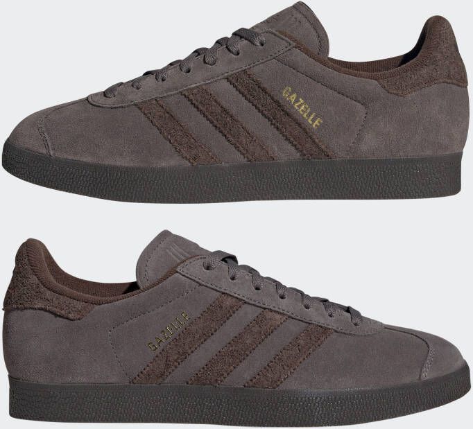 Adidas Originals Gazelle sneakers grijs bruin - Foto 9