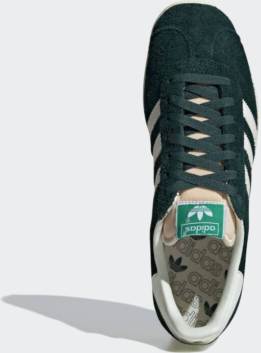 Adidas Originals Gazelle Mineral Green Off White Cream White- Dames Mineral Green Off White Cream White - Foto 13