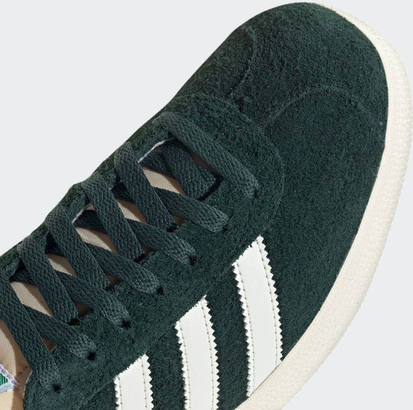Adidas Originals Gazelle Mineral Green Off White Cream White- Dames Mineral Green Off White Cream White - Foto 15