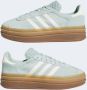 Adidas Originals Gazelle Bold W ash green off white gum 2 women turkoois 2 3 Schoenen - Thumbnail 9