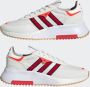 Adidas ORIGINALS Retropy F2 Sneakers Core White Better Scarlet Solar Red Heren - Thumbnail 10