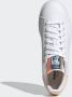 Adidas Originals Stan Smith sneakers wit lichtoranje lichtblauw - Thumbnail 7