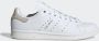 Adidas Originals Stan Smith Cloud White Wonder Beige Silver Metallic- Cloud White Wonder Beige Silver Metallic - Thumbnail 10