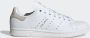 Adidas Originals Stan Smith Cloud White Wonder Beige Silver Metallic- Cloud White Wonder Beige Silver Metallic - Thumbnail 18