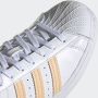 Adidas Originals Superstar sneakers wit lichtoranje roze - Thumbnail 10