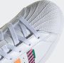 Adidas Originals Superstar sneakers wit donkerblauw groen oranje - Thumbnail 9