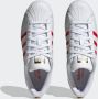 Adidas ORIGINALS Superstar Sneakers Ftwr White Better Scarlet Gold Metalic Dames - Thumbnail 12