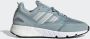 Adidas Originals ZX 1K Boost 2.0 sneakers grijsblauw lichtgrijs wit - Thumbnail 6