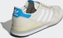 Adidas Originals ZX 500 sneakers ecru zand blauw - Thumbnail 13