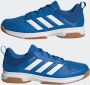 Adidas Performance Ligra 7 Indoor Schoenen Unisex Blauw - Thumbnail 9