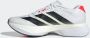 Adidas Adizero Boston 13 Dames Schoenen Wit Maat: 37 1 3 Mesh Synthetisch Foot Locker - Thumbnail 7