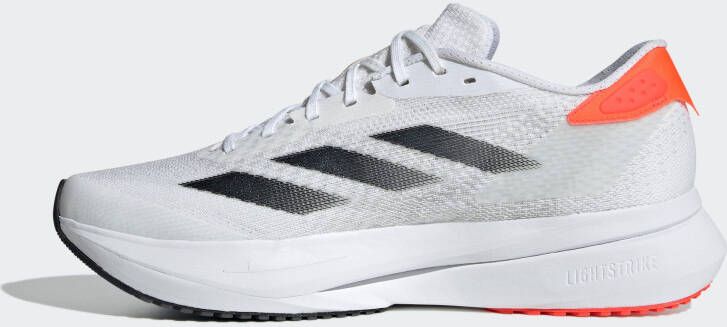 Adidas Adizero Sl2 Heren Schoenen Wit Maat: 42 2 3 Mesh Synthetisch Foot Locker - Foto 5