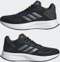 Adidas Performance Duramo 10 hardloopschoenen zwart lichtblauw metallic - Thumbnail 8