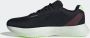Adidas Performance Duramo SL hardloopschoenen zwart wit limegroen - Thumbnail 7