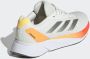 Adidas Performance Duramo SL hardloopschoenen beige wit oranje - Thumbnail 17