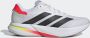 Adidas Performance Duramo Speed 2 hardloopschoenen wit zwart rood - Thumbnail 7