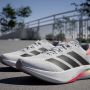 Adidas Performance Duramo Speed 2 hardloopschoenen wit zwart rood - Thumbnail 12