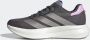 Adidas Performance Duramo Speed 2 hardloopschoenen antraciet grijs lila - Thumbnail 7