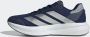 Adidas Performance Duramo Speed 2 hardloopschoenen donkerblauw zilver metallic - Thumbnail 13