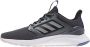 Adidas Performance Energyfalcon X hardloopschoenen zwart wit grijs - Thumbnail 4