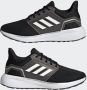 Adidas Performance EQ19 Run Winter hardloopschoenen zwart wit blauw - Thumbnail 12