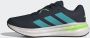 Adidas Performance Galaxy 7 hardloopschoenen zwart blauw - Thumbnail 12