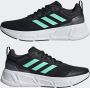 Adidas Performance Questar hardloopschoenen zwart mintgroen - Thumbnail 11