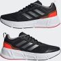 Adidas Performance Questar hardloopschoenen zwart antraciet rood - Thumbnail 11