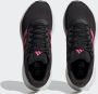 Adidas Performance Runfalcon 3.0 hardloopschoenen zwart fuchsia - Thumbnail 9