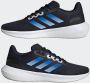 Adidas Runfalcon 3.0 Sneakers Zwart Blauw Mannen - Thumbnail 10