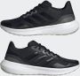Adidas Performance Runfalcon 3.0 hardloopschoenen zwart antraciet wit - Thumbnail 10