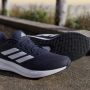 Adidas Performance Runfalcon 5 hardloopschoenen donkerblauw wit zwart - Thumbnail 13