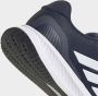 Adidas Performance Runfalcon 5 hardloopschoenen donkerblauw wit zwart - Thumbnail 12