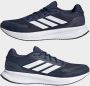Adidas Performance Runfalcon 5 hardloopschoenen donkerblauw wit zwart - Thumbnail 7