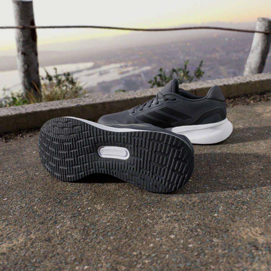 Adidas Performance Runfalcon 5 hardloopschoenen grijs zwart wit - Foto 12