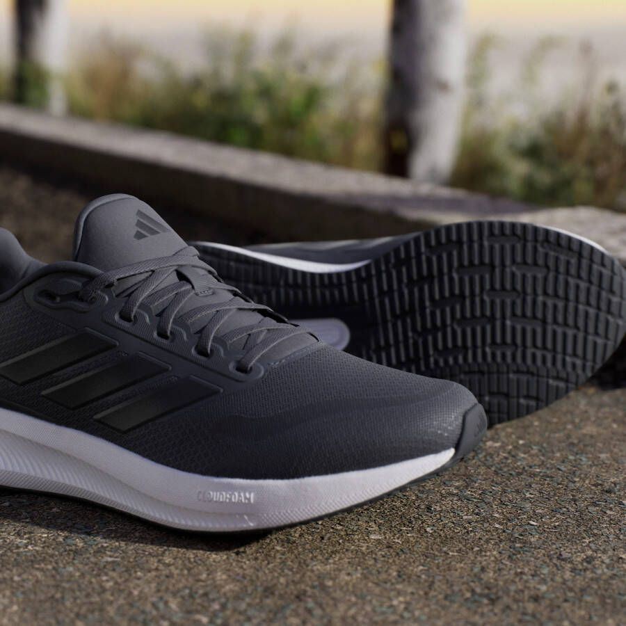 Adidas Performance Runfalcon 5 hardloopschoenen grijs zwart wit - Foto 13
