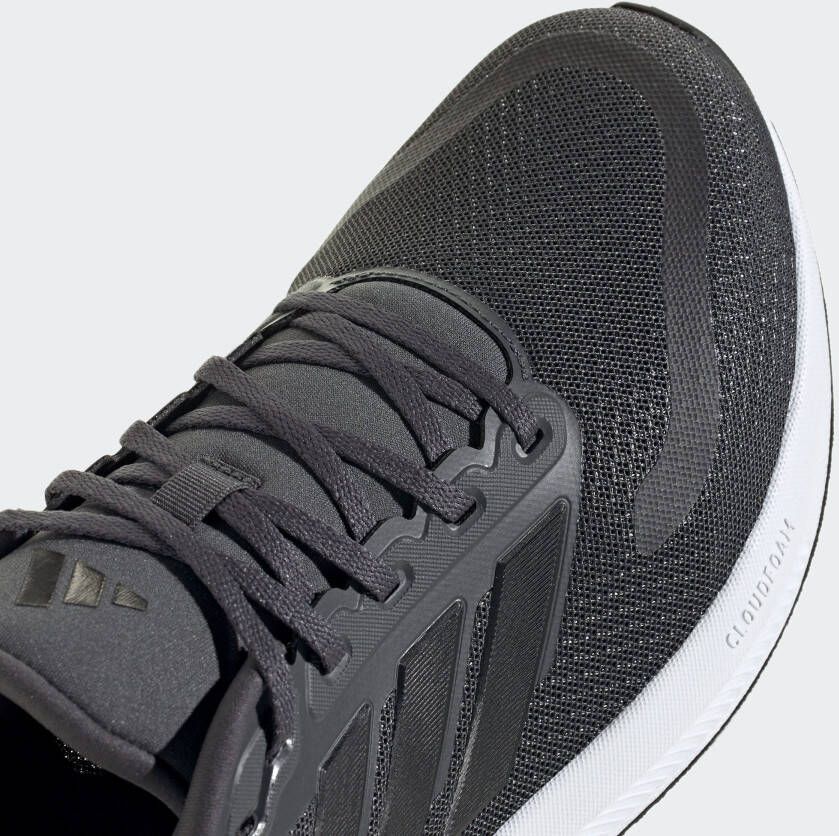 Adidas Performance Runfalcon 5 hardloopschoenen grijs zwart wit - Foto 6