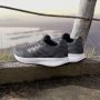 Adidas Performance Runfalcon 5 hardloopschoenen grijs zwart wit - Thumbnail 9