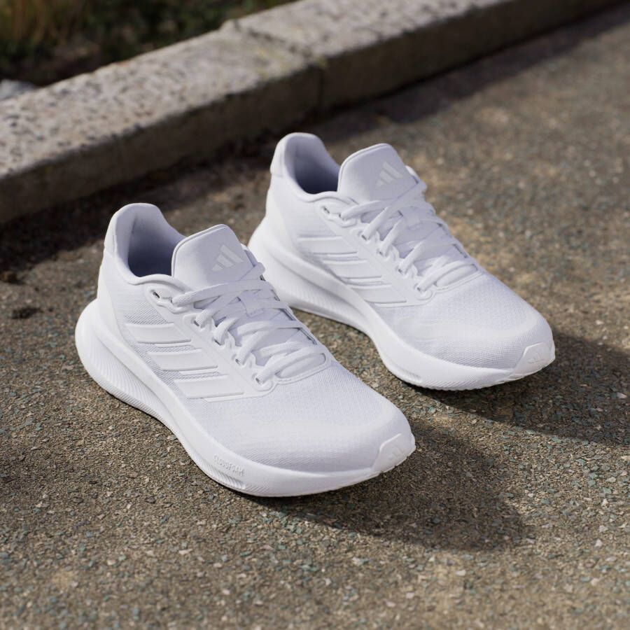 Adidas Performance Runfalcon 5 Hardloopschoenen Dames Wit - Foto 10